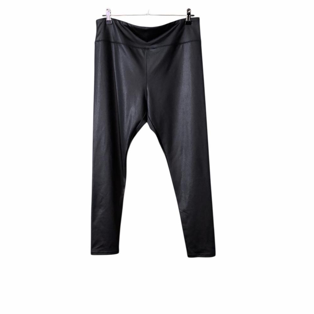 wild fable Black High-Rise Faux Leather‎ Leggings